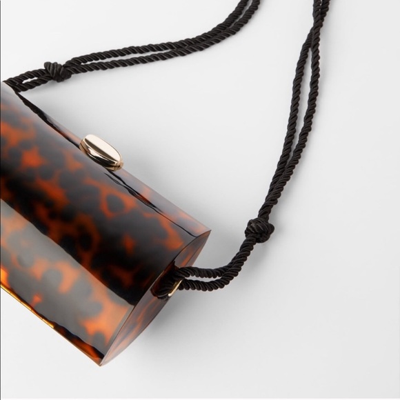 Zara methacrylate crossbody box bag - Picture 3 of 8